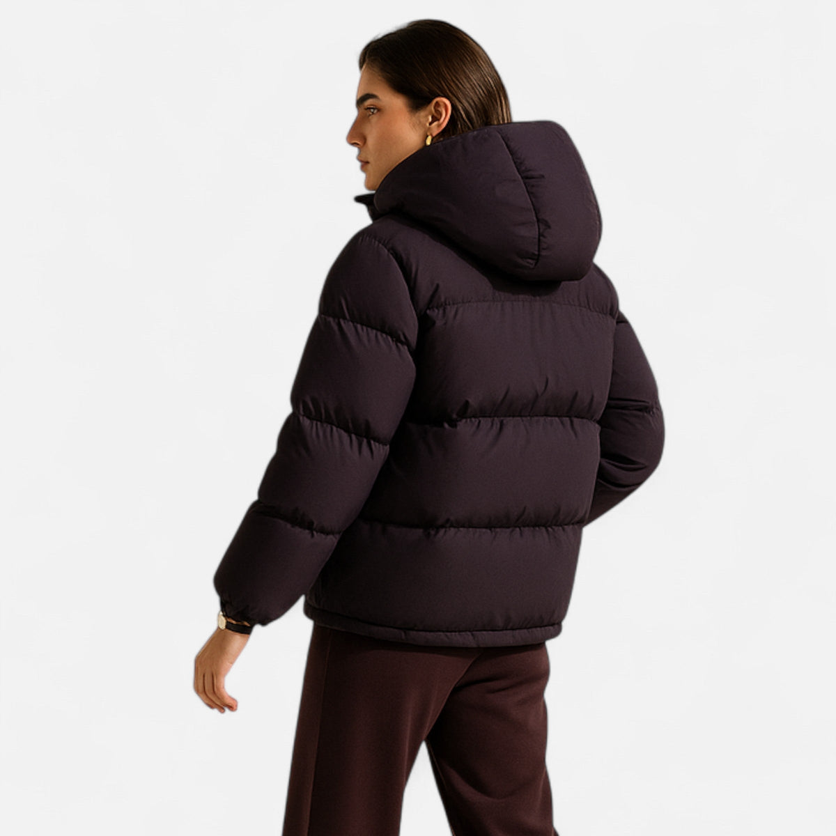 Versatile Insulated Unisex Hooded Thermal Puffer Jacket