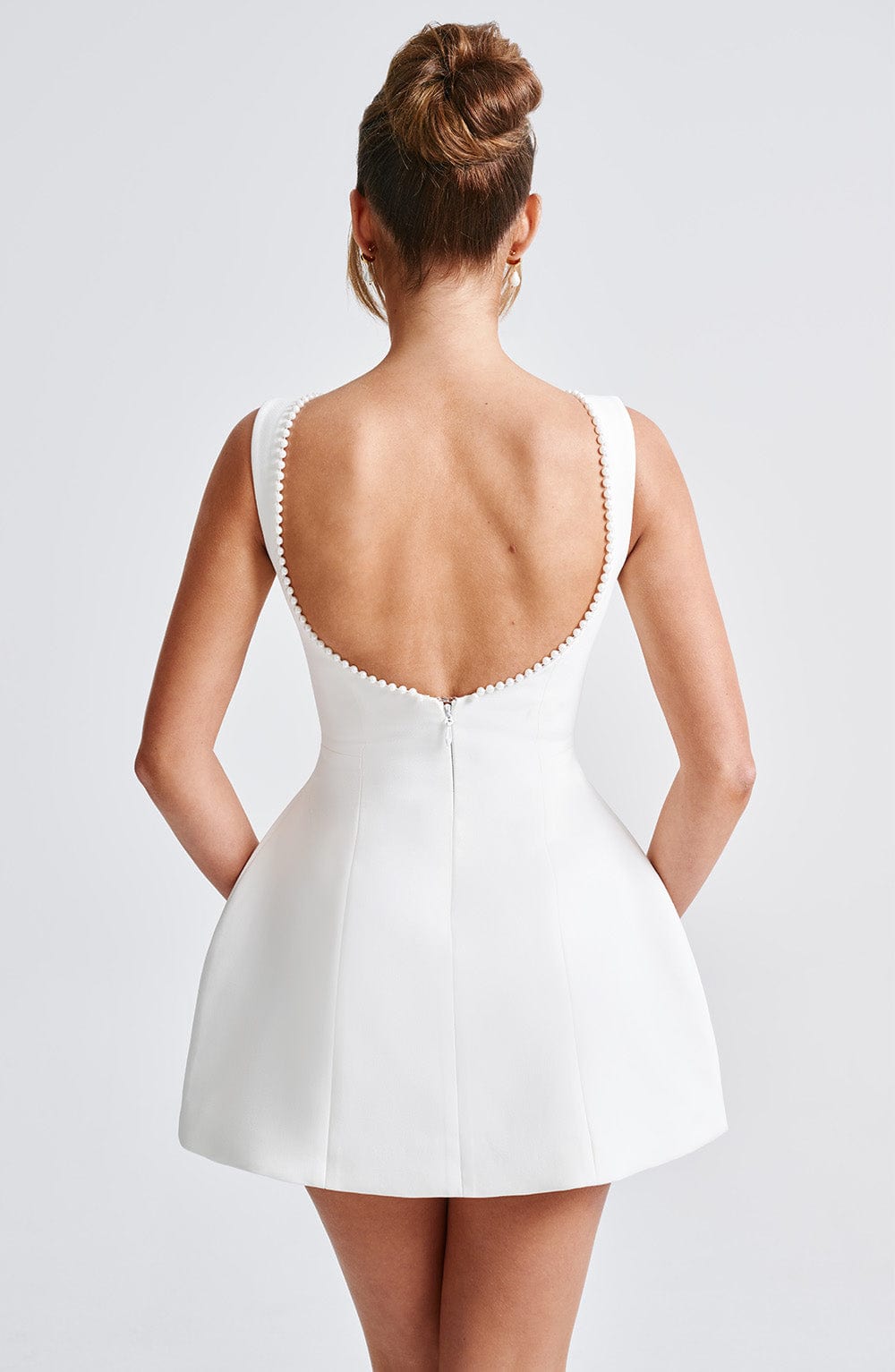Women's Fashionable Structured Mini Wedding Guest Dress  for Special Events